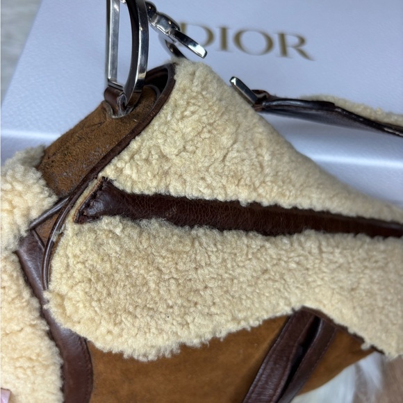 🤎 Dior Sherpa Brown Saddle Bag ✨ - Picture 10 of 17
